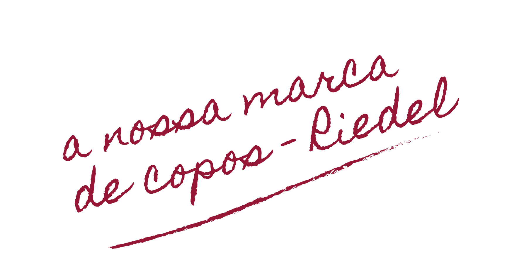 a nossa marca de Copos - Riedel