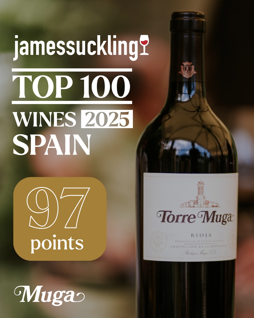 Torre Muga Tinto 2021 - 97 pontos (James Suckling)