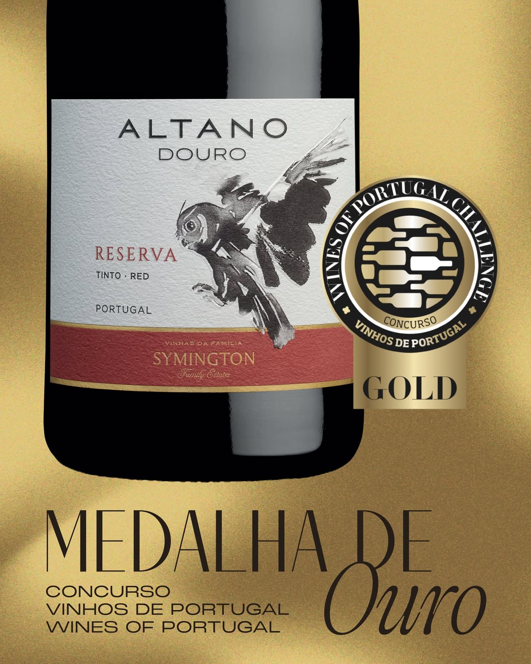 Altano Tinto Reserva 2022 - Medalha de Ouro (Concurso Vinhos de...